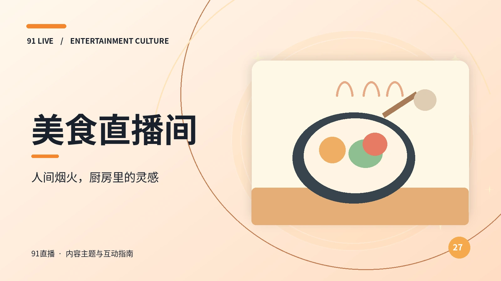 家庭厨房与美食主题